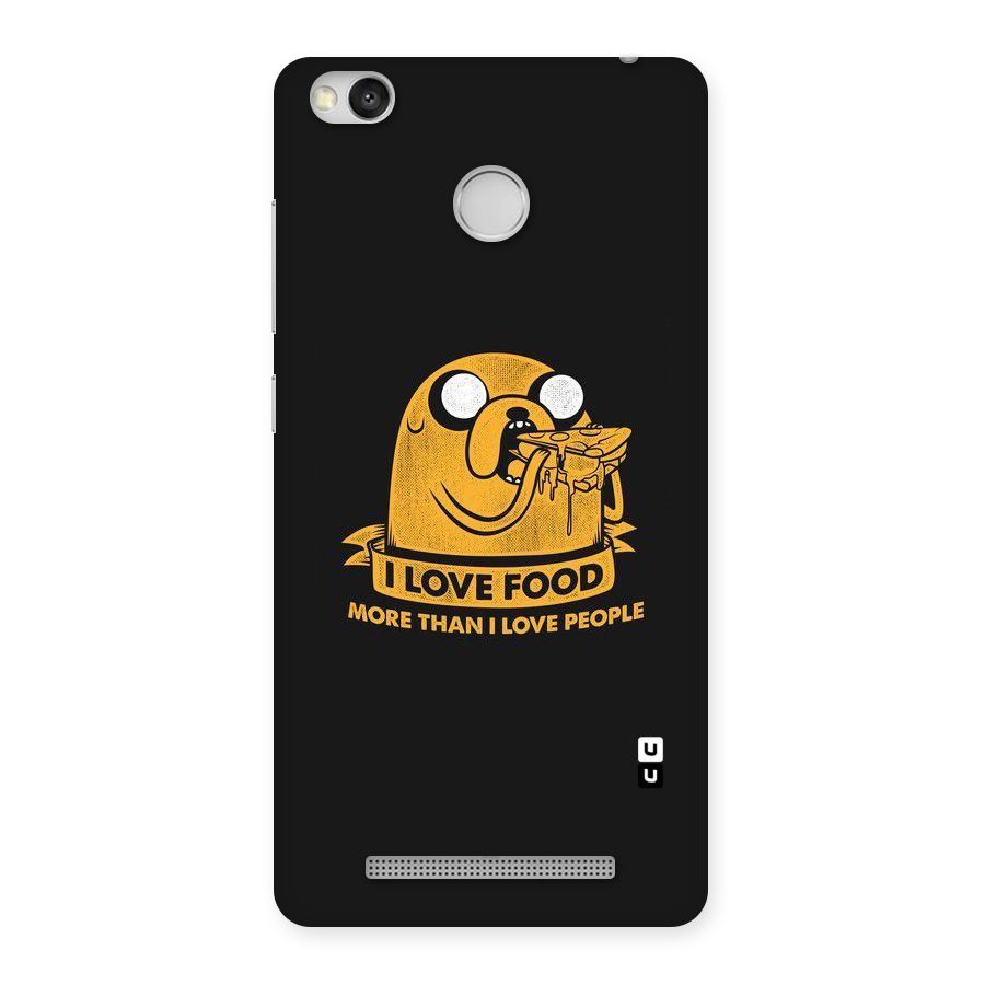Love Food Back Case for Redmi 3S Prime