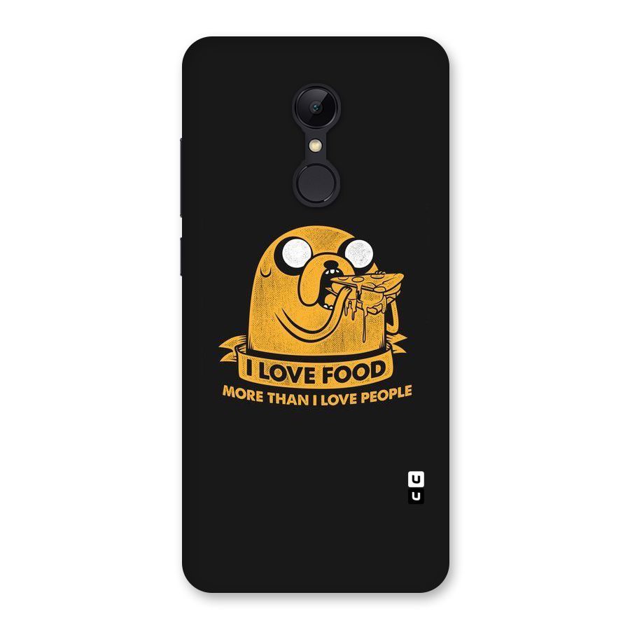 Love Food Back Case for Redmi 5