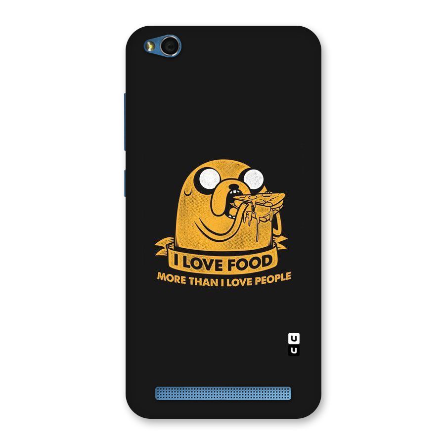 Love Food Back Case for Redmi 5A