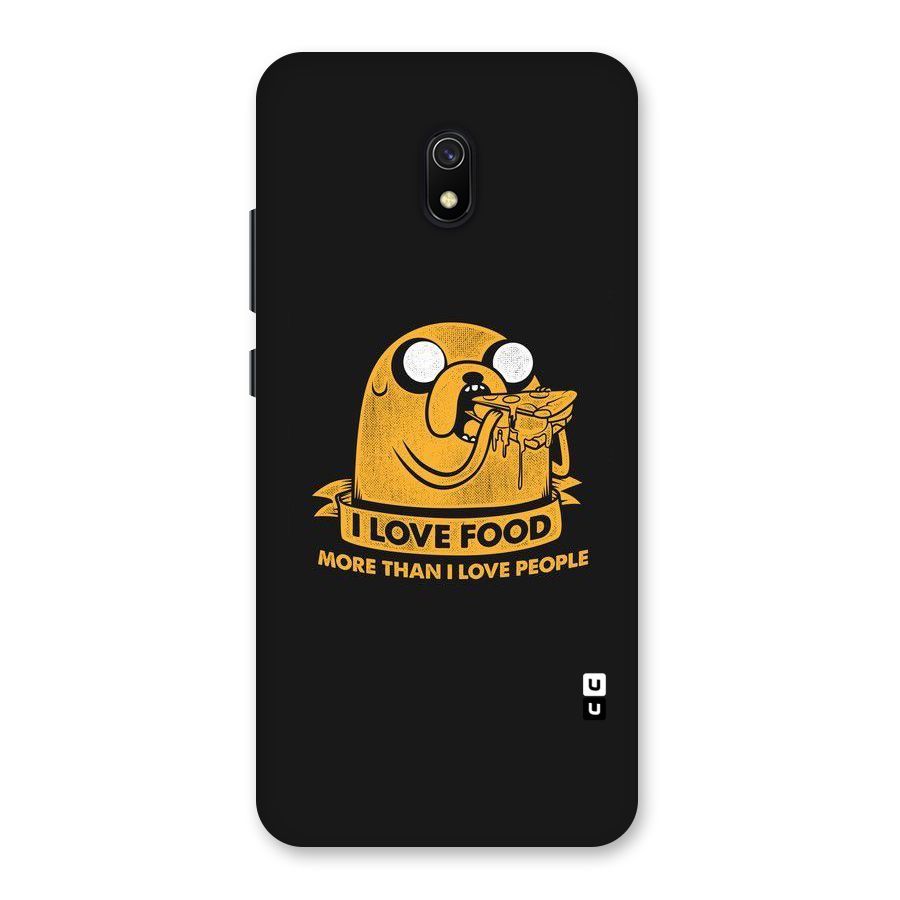 Love Food Back Case for Redmi 8A