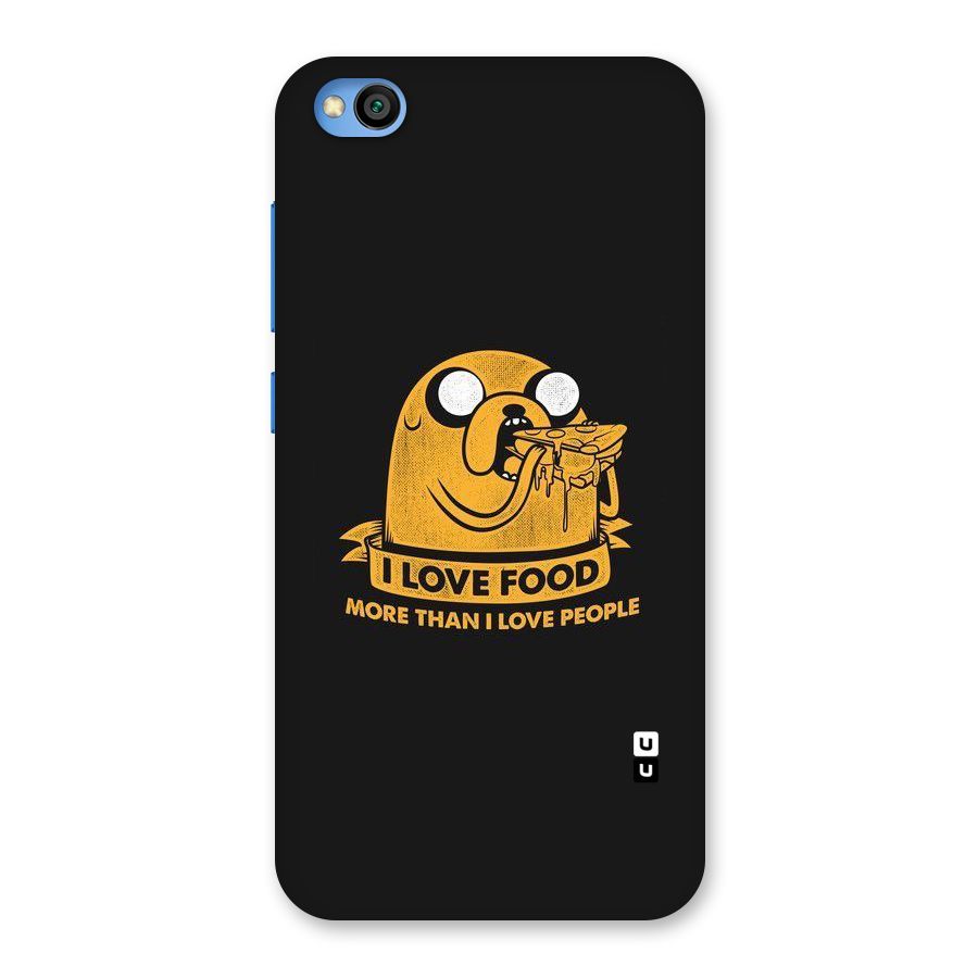 Love Food Back Case for Redmi Go
