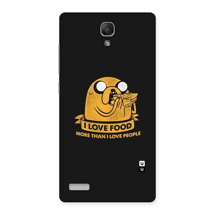 Love Food Back Case for Redmi Note