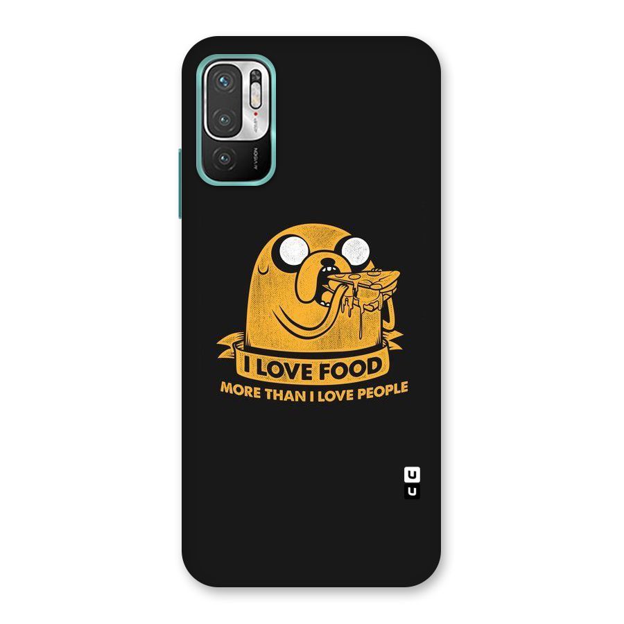 Love Food Back Case for Redmi Note 10T 5G