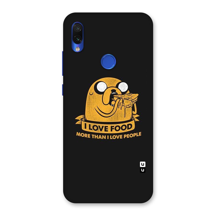 Love Food Back Case for Redmi Note 7S