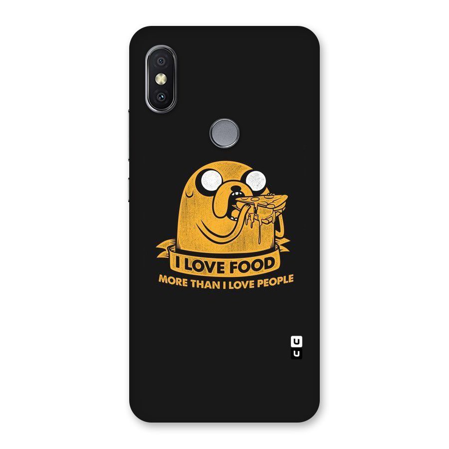 Love Food Back Case for Redmi Y2