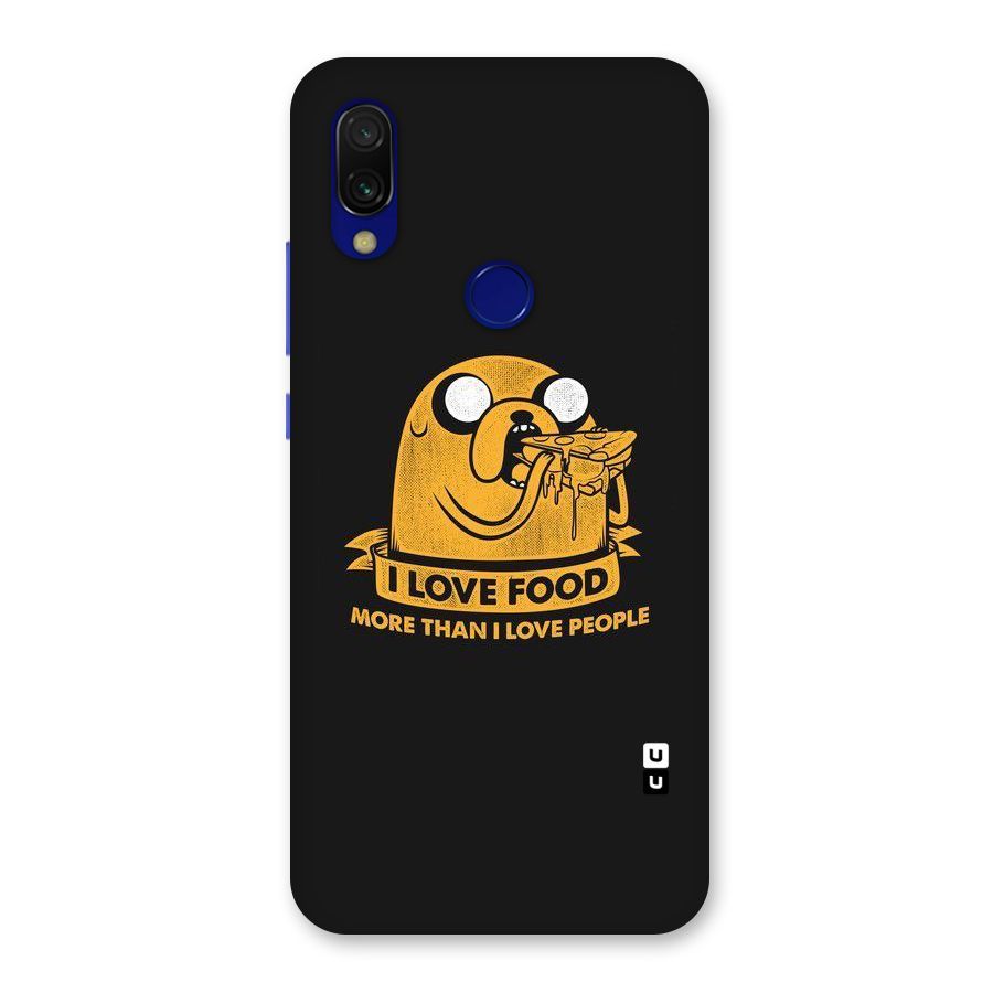 Love Food Back Case for Redmi Y3