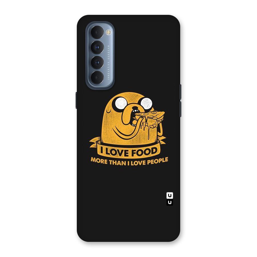 Love Food Back Case for Reno4 Pro