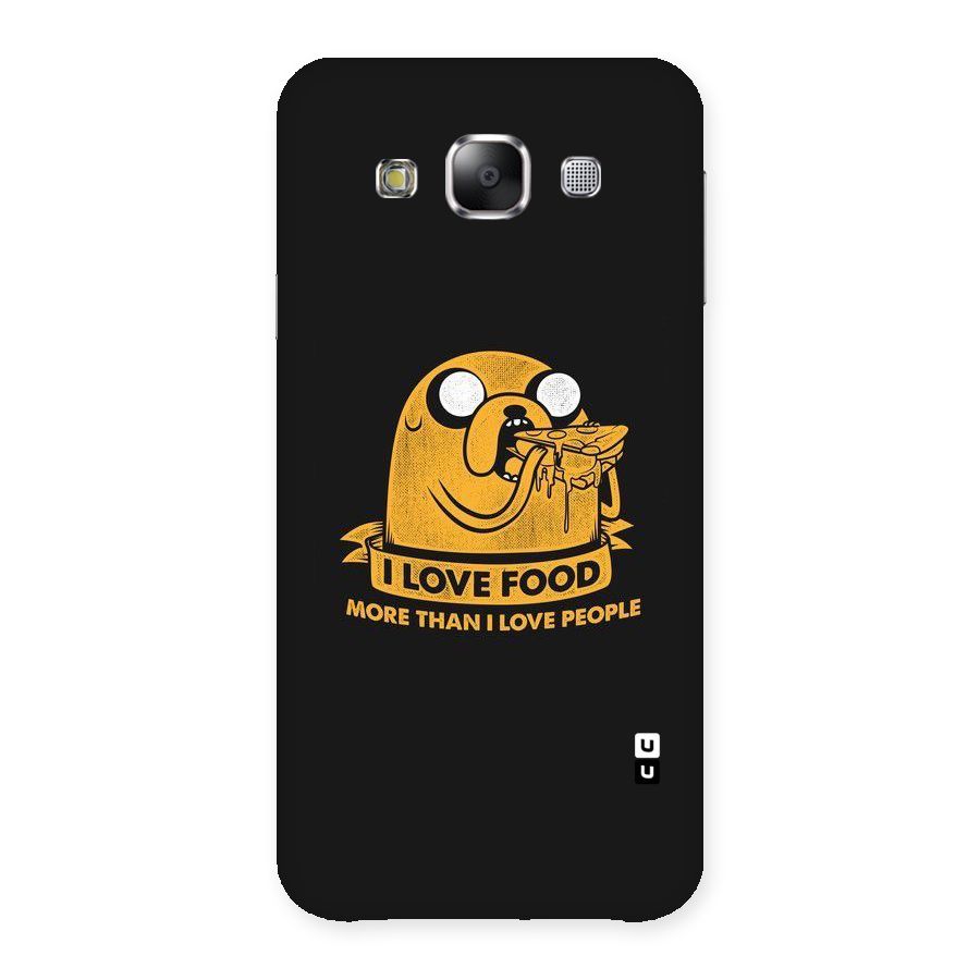 Love Food Back Case for Samsung Galaxy E5