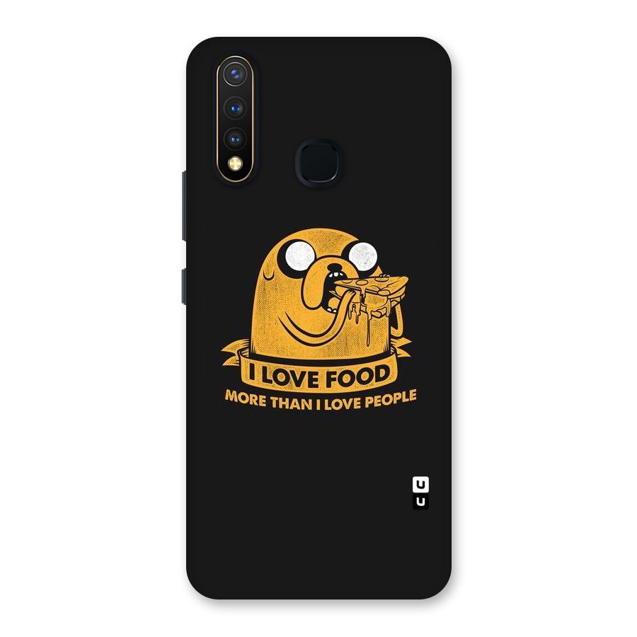 Love Food Back Case for Vivo U20