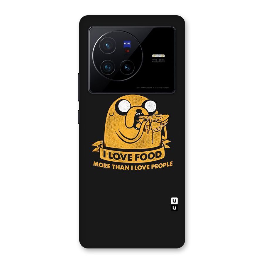 Love Food Back Case for Vivo X80