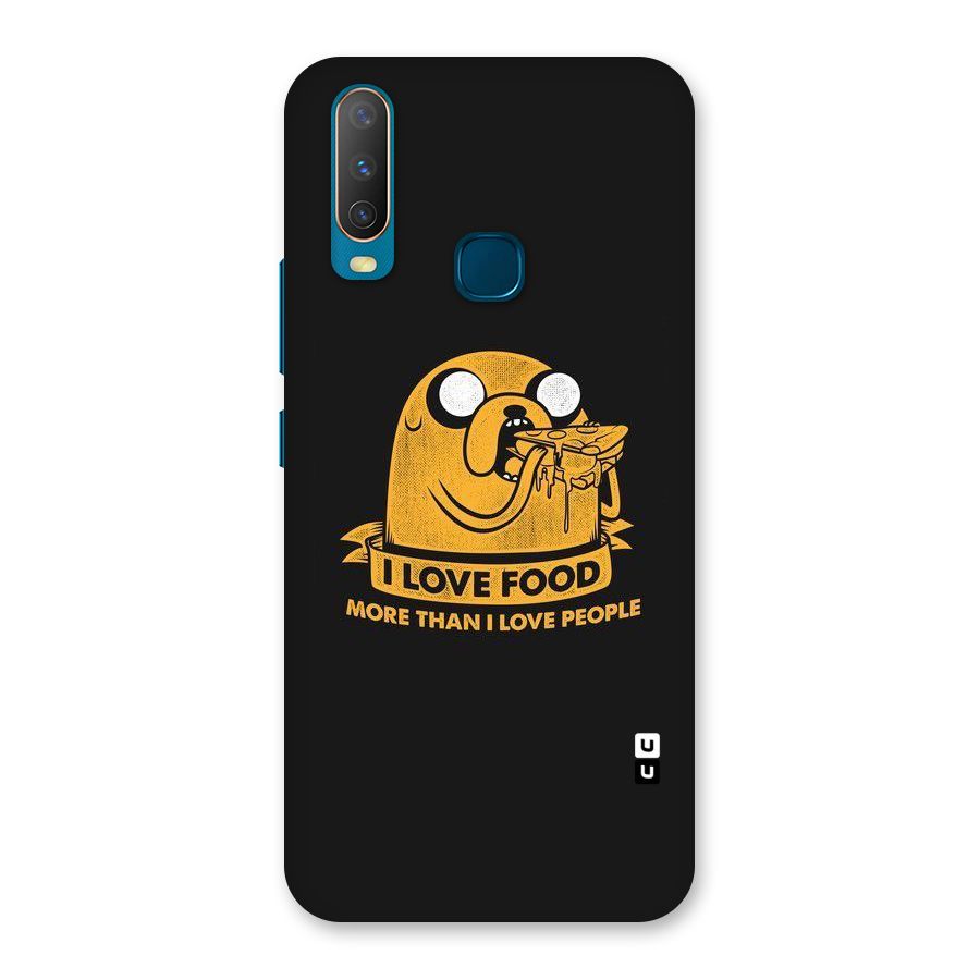 Love Food Back Case for Vivo Y12