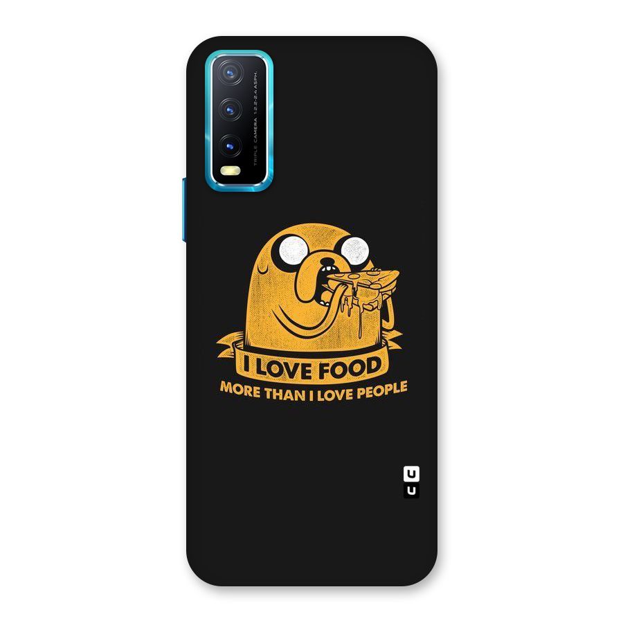 Love Food Back Case for Vivo Y20