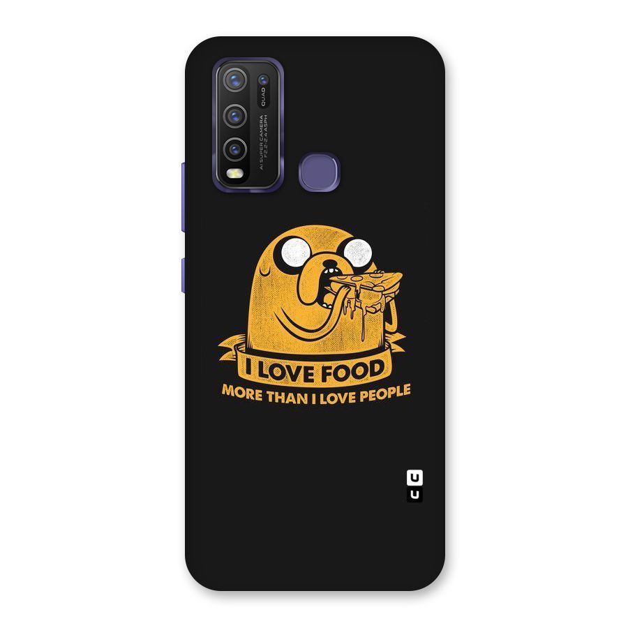 Love Food Back Case for Vivo Y50