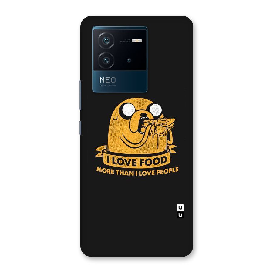 Love Food Back Case for Vivo iQOO Neo 6 5G