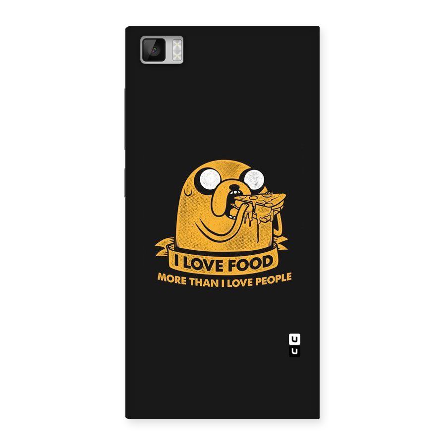 Love Food Back Case for Xiaomi Mi3