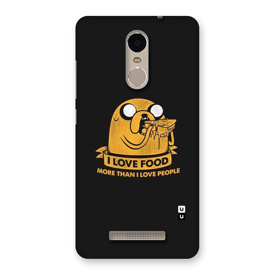 Love Food Back Case for Xiaomi Redmi Note 3