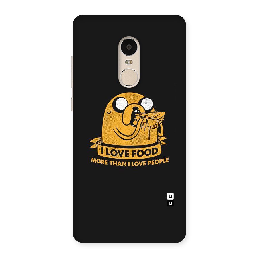 Love Food Back Case for Xiaomi Redmi Note 4