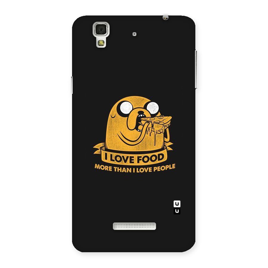 Love Food Back Case for Yu Yureka