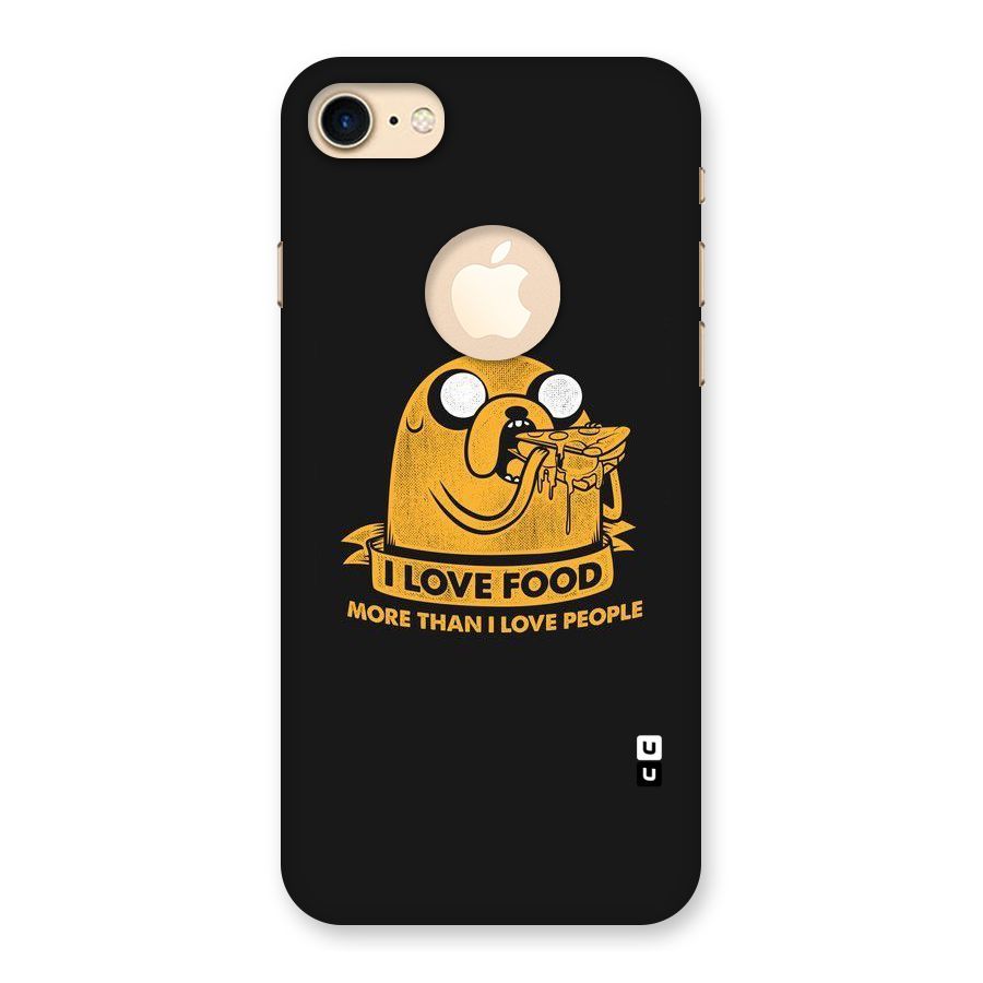 Love Food Back Case for iPhone 7 Logo Cut