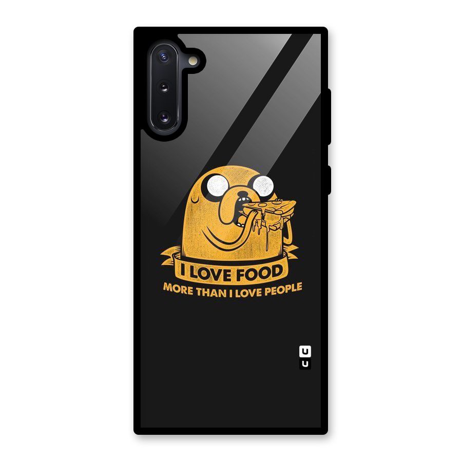 Love Food Glass Back Case for Galaxy Note 10