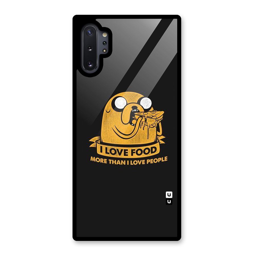 Love Food Glass Back Case for Galaxy Note 10 Plus