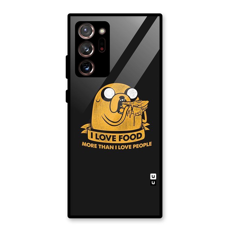 Love Food Glass Back Case for Galaxy Note 20 Ultra