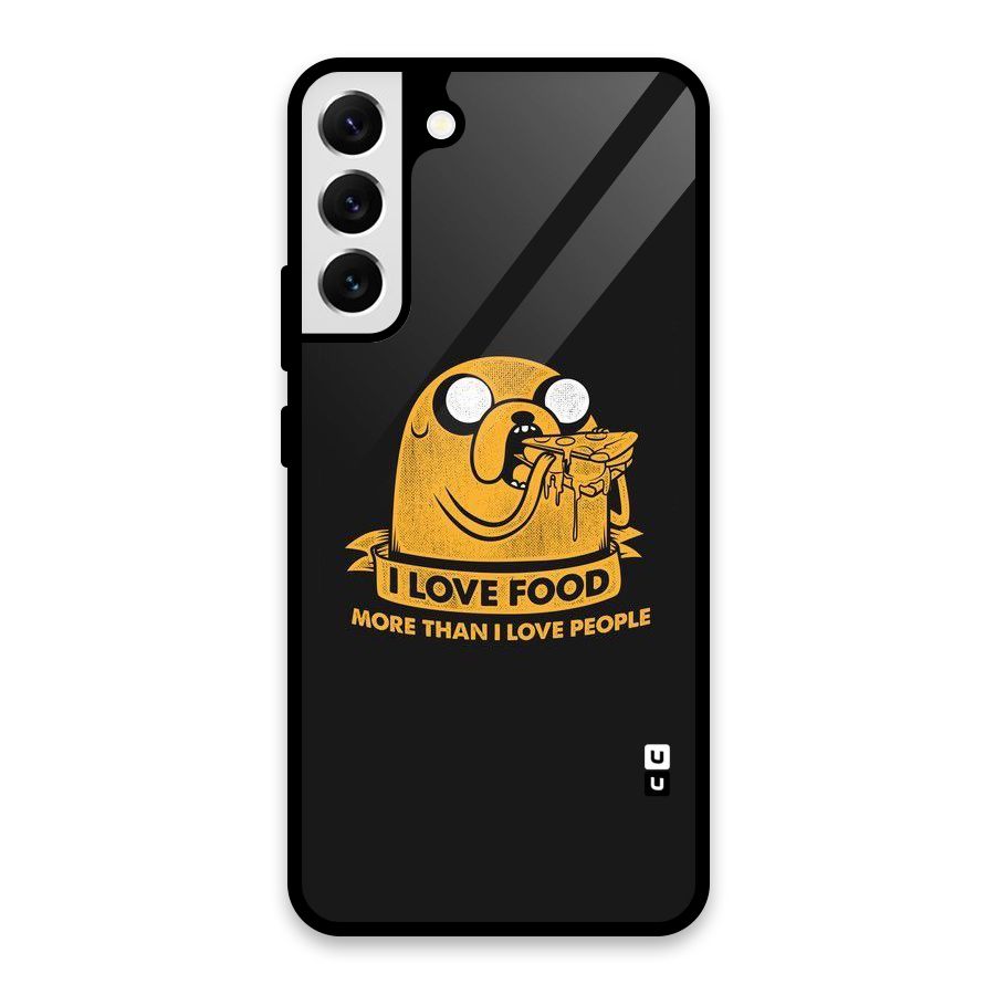 Love Food Glass Back Case for Galaxy S22 Plus 5G