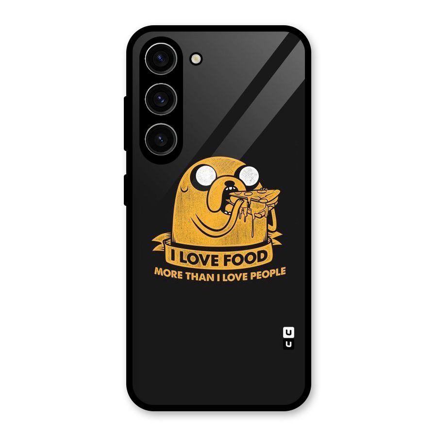 Love Food Glass Back Case for Galaxy S23