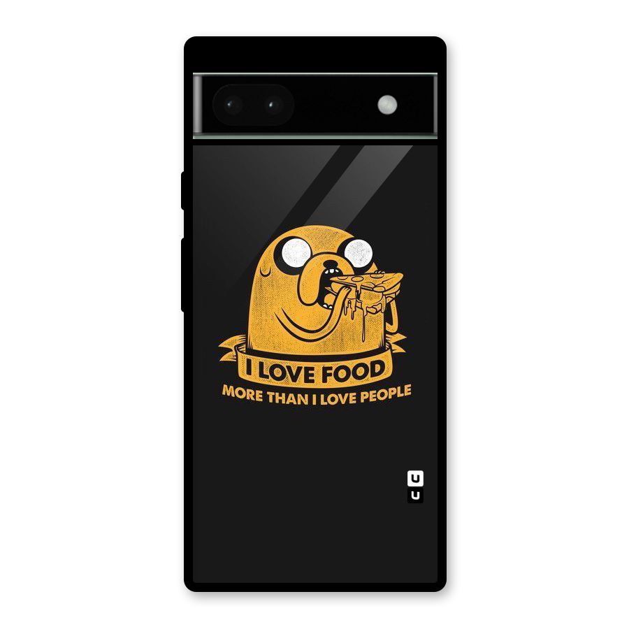Love Food Glass Back Case for Google Pixel 6a