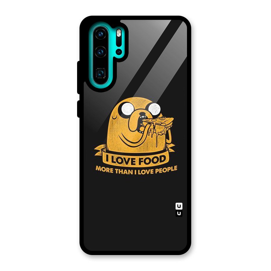 Love Food Glass Back Case for Huawei P30 Pro