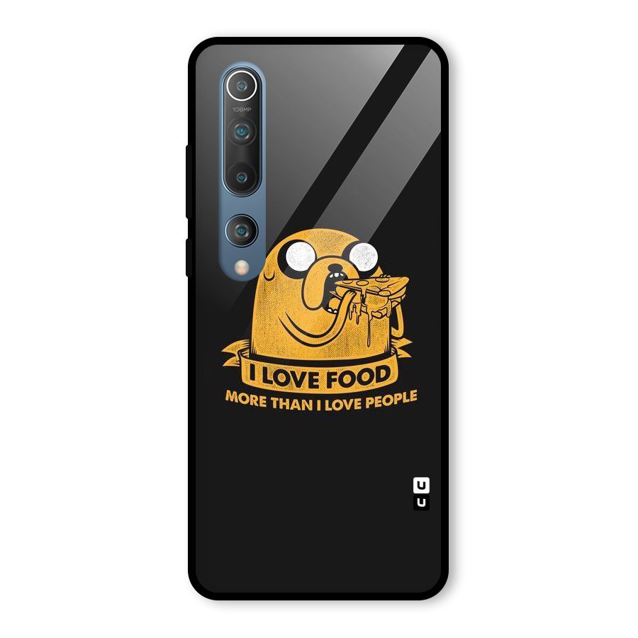 Love Food Glass Back Case for Mi 10