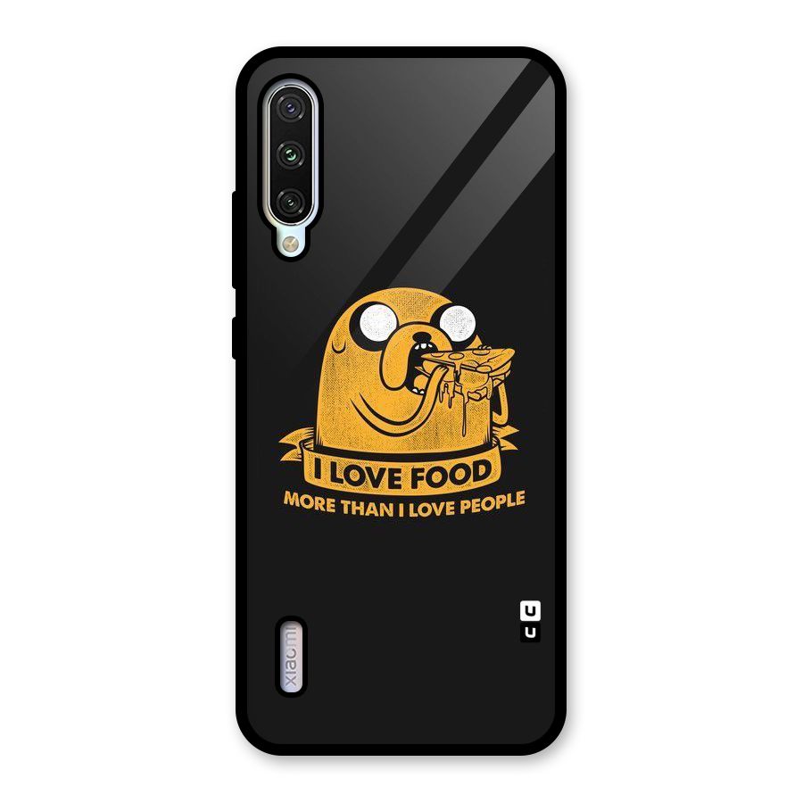 Love Food Glass Back Case for Mi A3