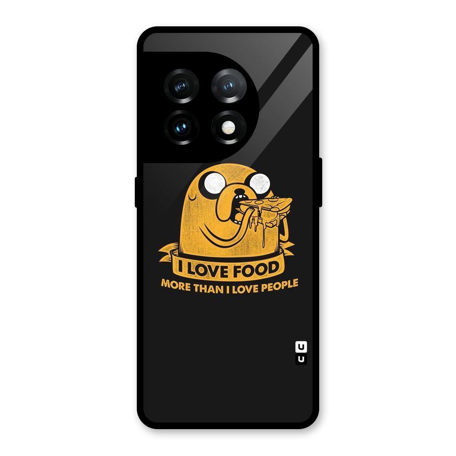 Love Food Glass Back Case for OnePlus 11