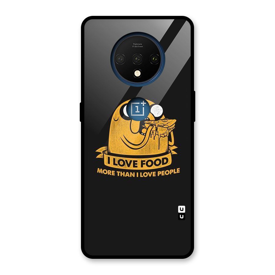 Love Food Glass Back Case for OnePlus 7T