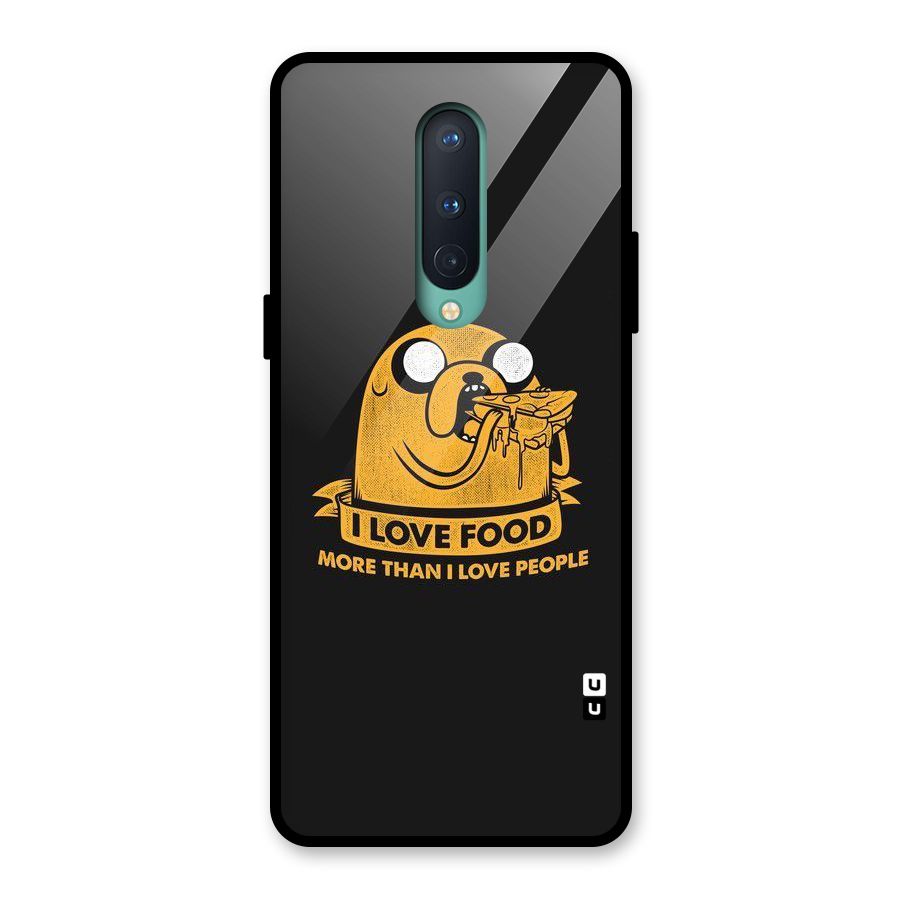 Love Food Glass Back Case for OnePlus 8