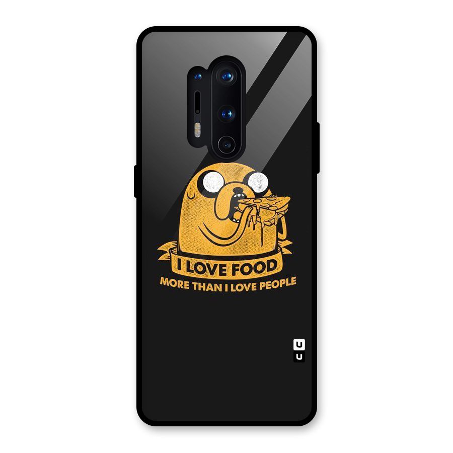 Love Food Glass Back Case for OnePlus 8 Pro