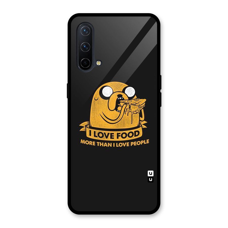 Love Food Glass Back Case for OnePlus Nord CE 5G