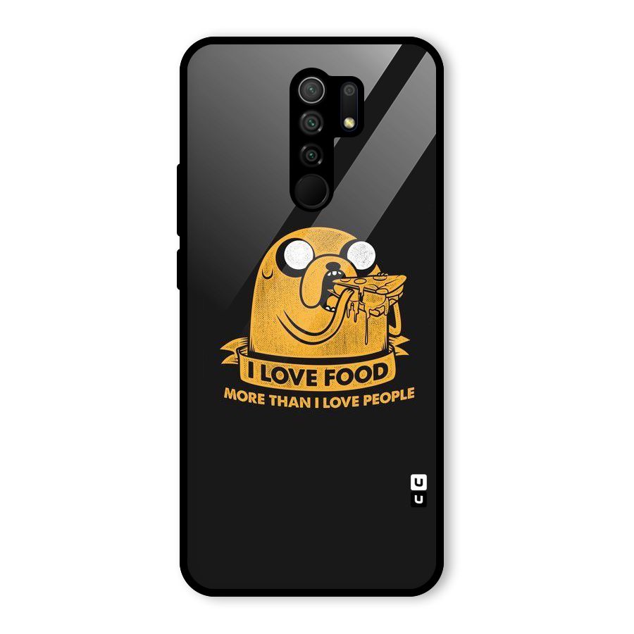 Love Food Glass Back Case for Poco M2