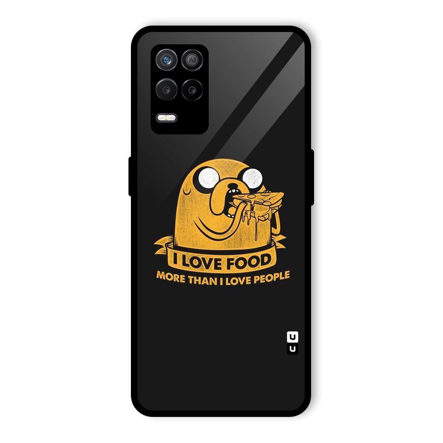 Love Food Glass Back Case for Realme 8 5G