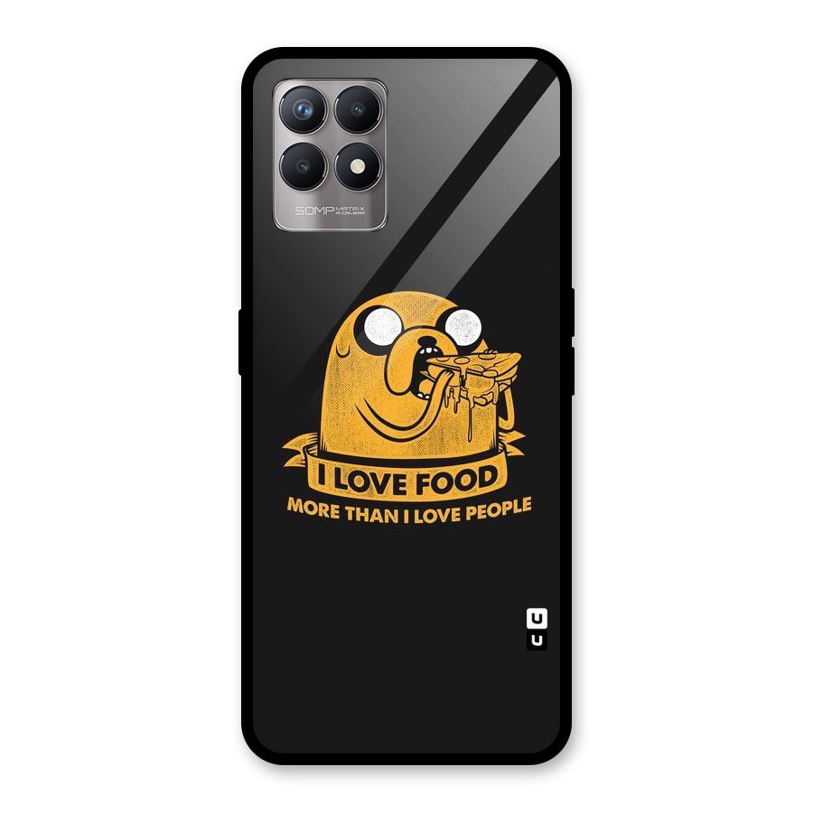 Love Food Glass Back Case for Realme Narzo 50