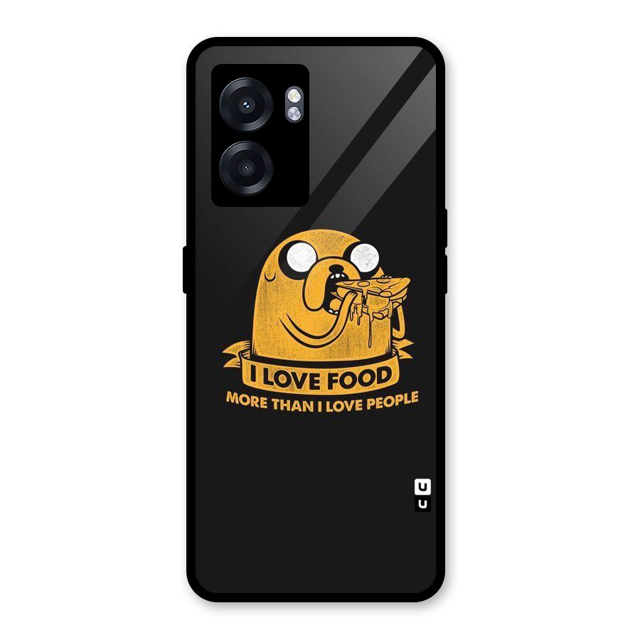 Love Food Glass Back Case for Realme Narzo 50 5G