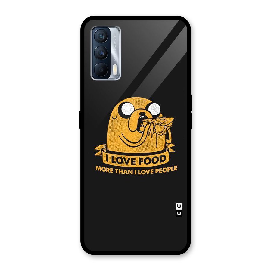 Love Food Glass Back Case for Realme X7