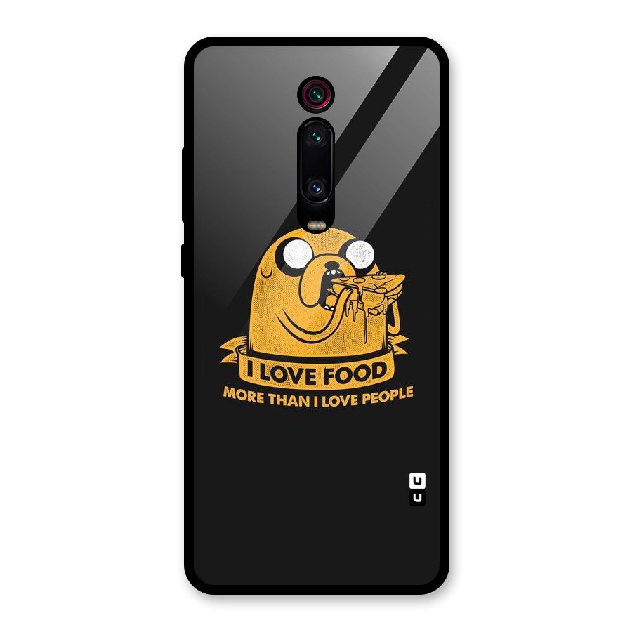 Love Food Glass Back Case for Redmi K20