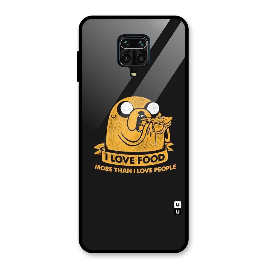 Love Food Glass Back Case for Redmi Note 10 Lite
