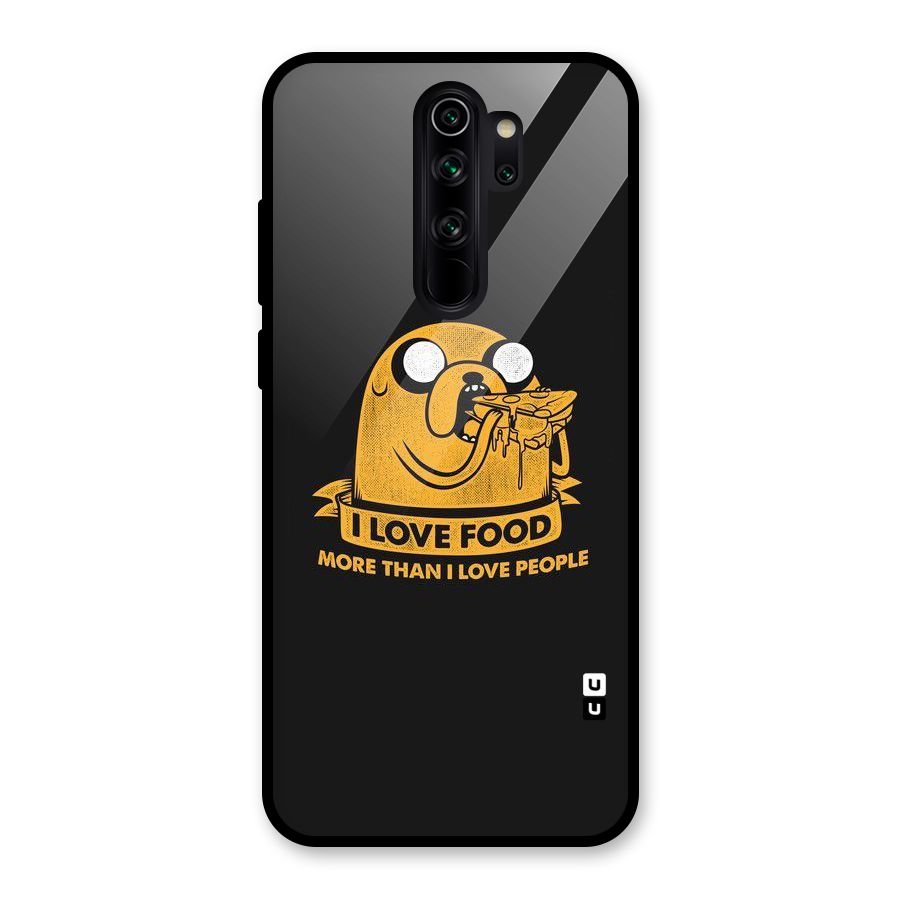 Love Food Glass Back Case for Redmi Note 8 Pro