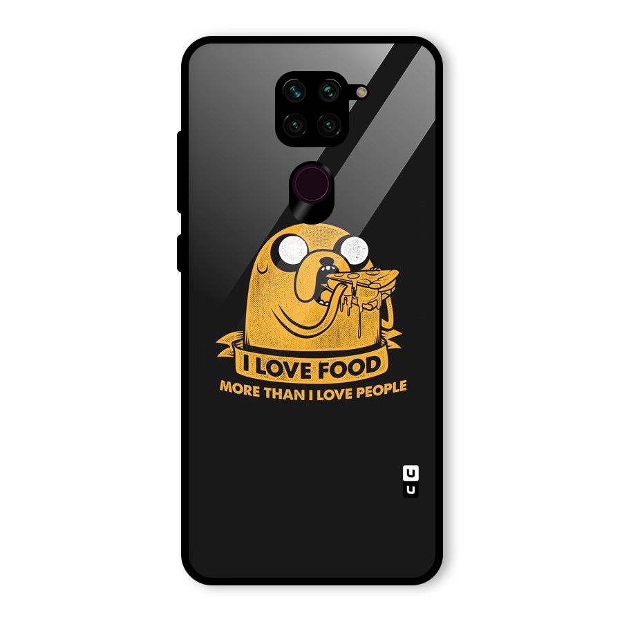 Love Food Glass Back Case for Redmi Note 9