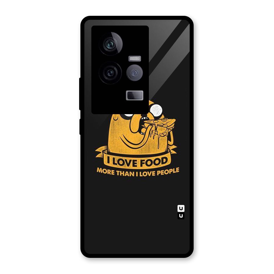 Love Food Glass Back Case for Vivo iQOO 11 5G