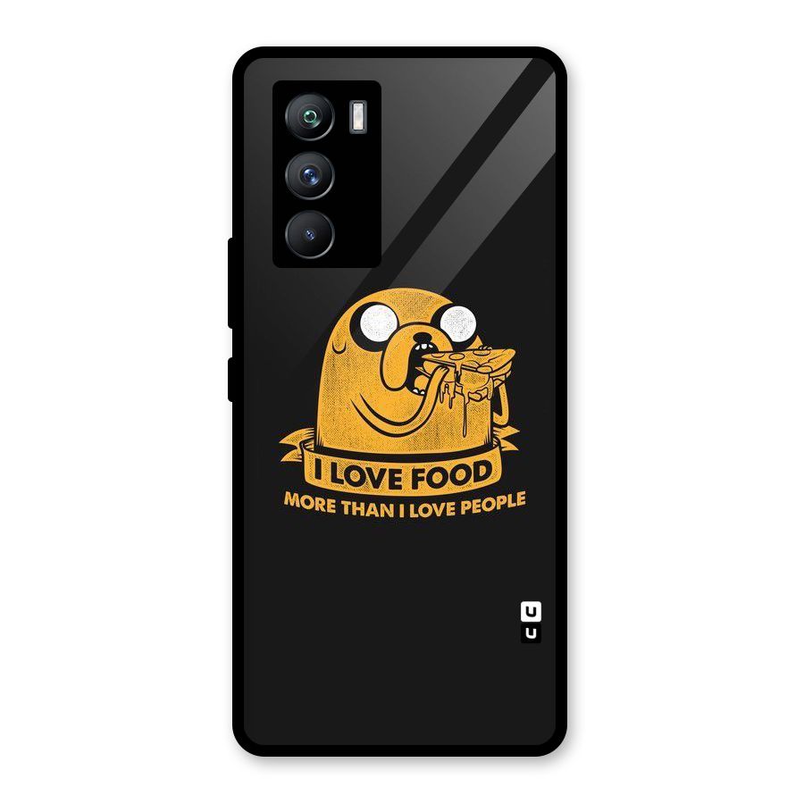 Love Food Glass Back Case for Vivo iQOO 9 SE