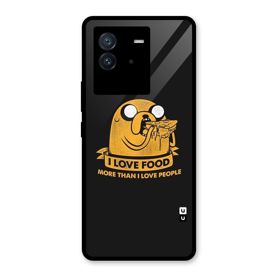 Love Food Glass Back Case for Vivo iQOO Neo 6 5G