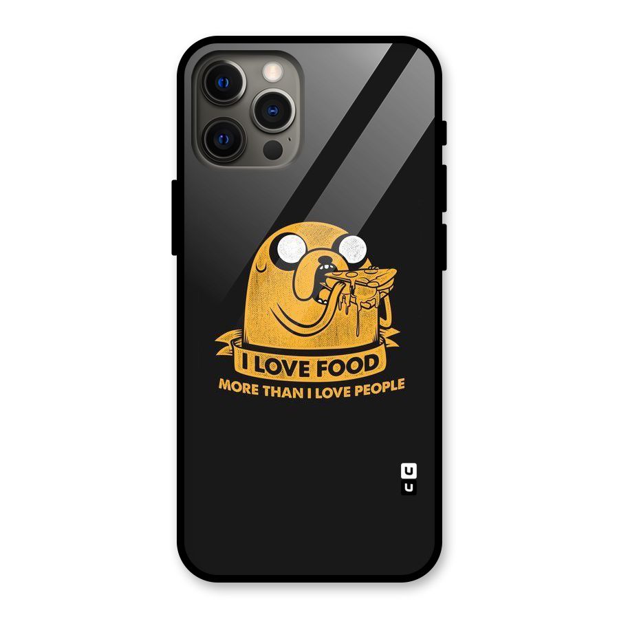 Love Food Glass Back Case for iPhone 12 Pro Max